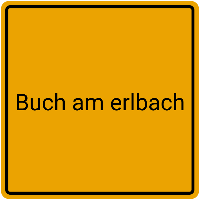 Meldebestätigung Buch am Erlbach